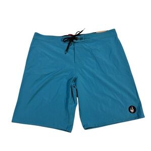 Māori Hook Board Shirts Blue and Black Size 38‎